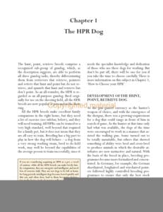 Hunt-Point-Retrieve Dogs for Work and Showing Hunt-Point-Retrieve Dogs for Work and Showing
