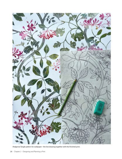 Botanical Prints in Linocut