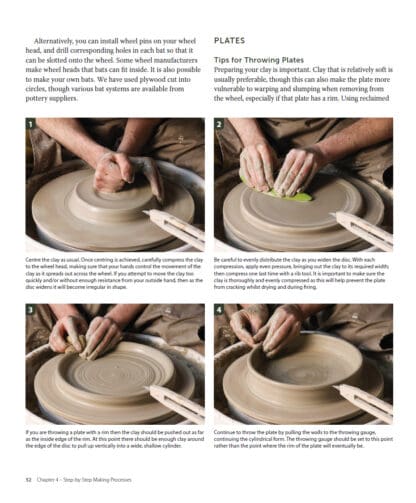 Designing and Making Tableware at The Wheel