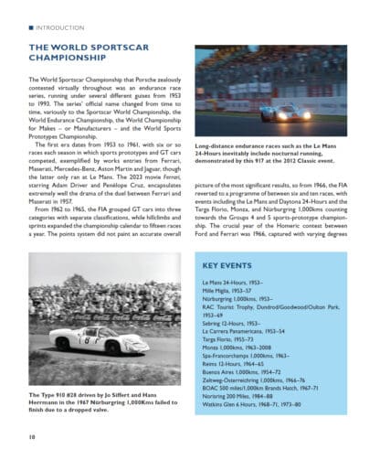 Porsche Sports Racing Prototypes 1963–1971