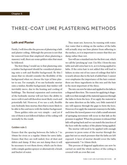 Plastering