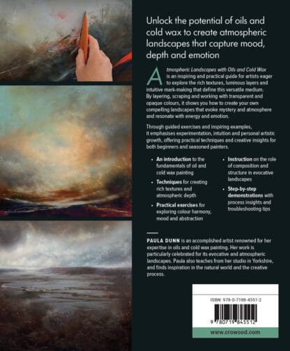 Atmospheric Landscapes using Oils and Cold Wax