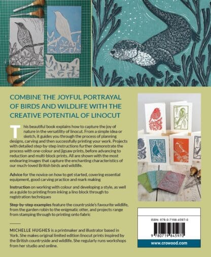 Printing Birds and Wildlife In Linocut