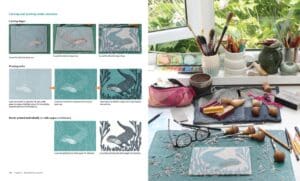 Printing Birds and Wildlife In Linocut
