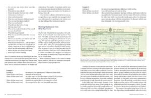 Genealogy Methods and Techniques