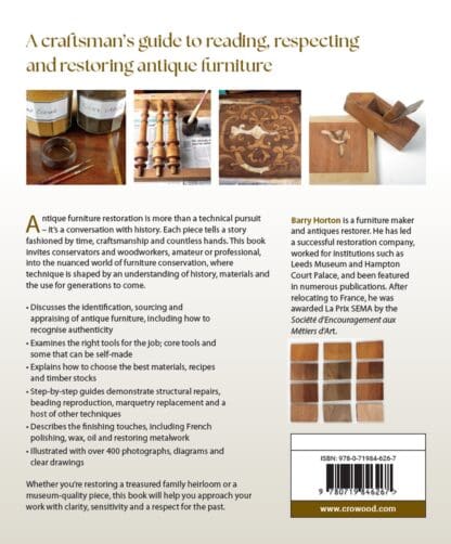 Restoring and Repairing Antique and Fine Furniture