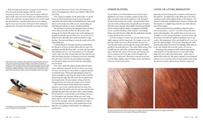 Restoring and Repairing Antique and Fine Furniture