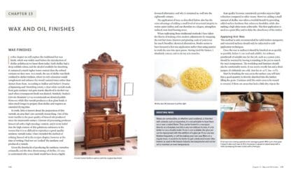 Restoring and Repairing Antique and Fine Furniture