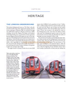 The London Underground Electric Train The London Underground Electric Train
