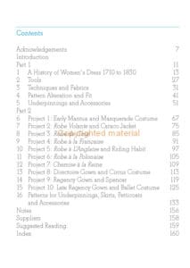 Making Georgian and Regency Costumes for Women Making Georgian and Regency Costumes for Women