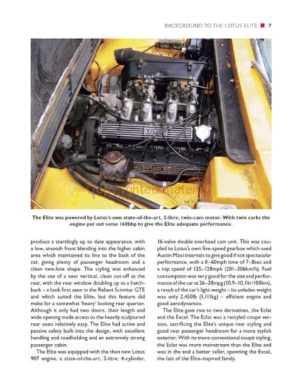 Lotus Elite, Eclat and Excel
