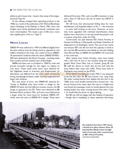 British Rail Class 20 Locomotives
