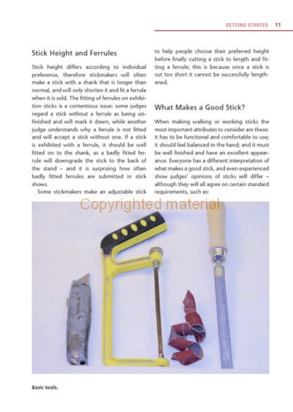 Traditional Stickmaking