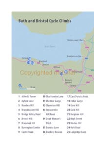 50 Classic Cycle Climbs: The Bristol-Bath Region