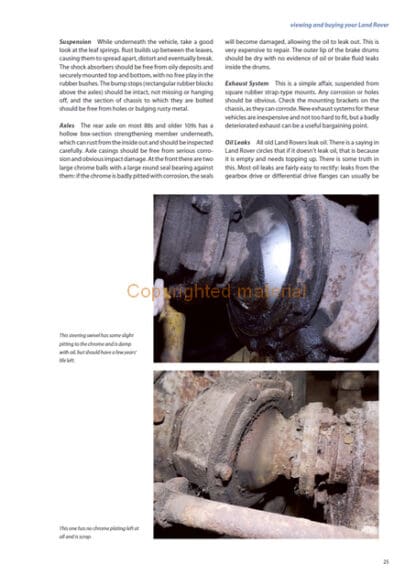 Land Rover Series II, IIA and III Maintenance and Upgrades Manual