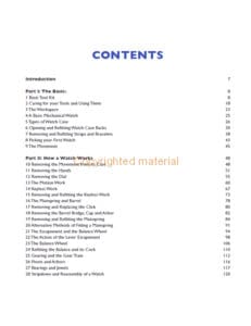 Maintaining and Repairing Mechanical Watches Maintaining and Repairing Mechanical Watches