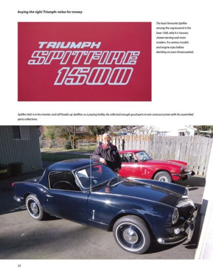 Everyday Modifications for your Triumph Spitfire, Herald, Vitesse and GT6