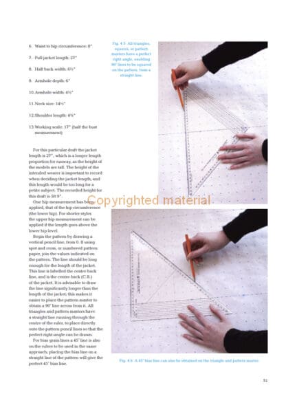 Pattern Cutting Techniques for Ladies’ Jackets