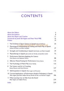 The Science of Sport: Squash The Science of Sport: Squash