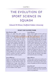The Science of Sport: Squash The Science of Sport: Squash
