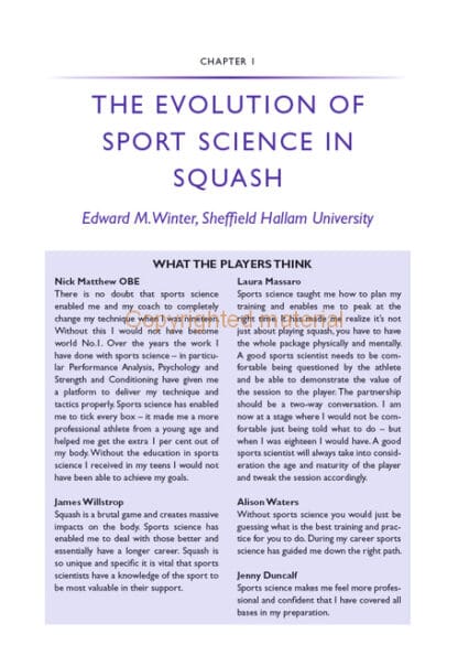The Science of Sport: Squash