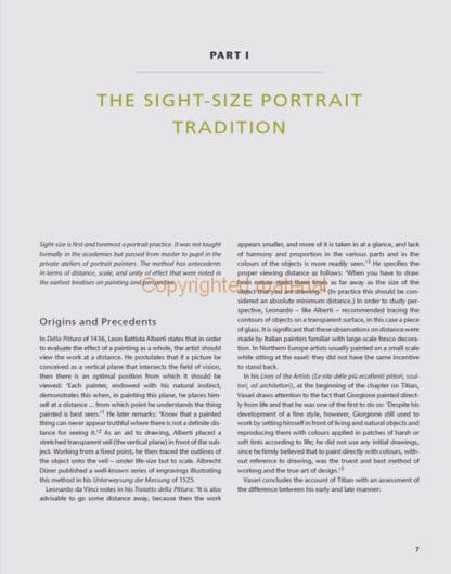 On Sight-Size Portraiture