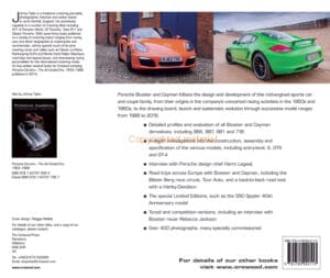 Porsche Boxster and Cayman Porsche Boxster and Cayman