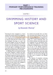 The Science of Sport: Swimming The Science of Sport: Swimming
