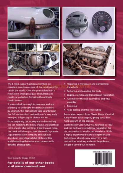 E-type Jaguar Restoration Manual