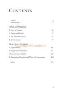 Physics and Maths for the PPL Physics and Maths for the PPL