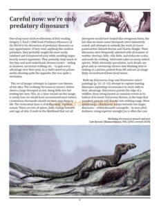 Recreating an Age of Reptiles Recreating an Age of Reptiles