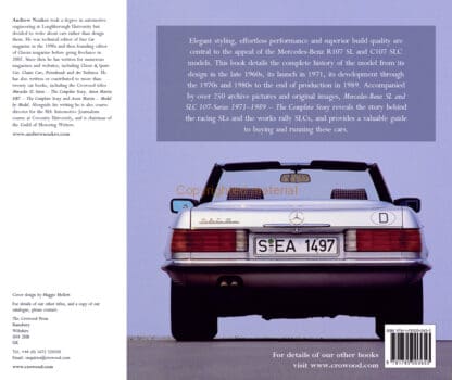Mercedes-Benz SL and SLC 107 Series 1971-1989