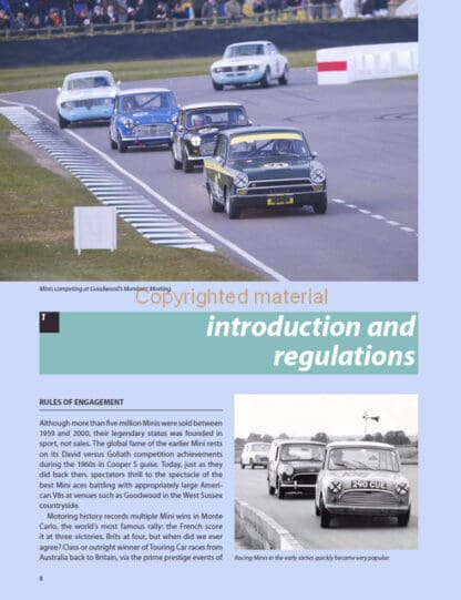 How to Prepare a Historic Racing Mini