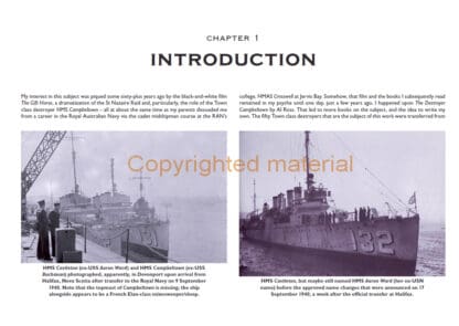 Town Class Destroyers