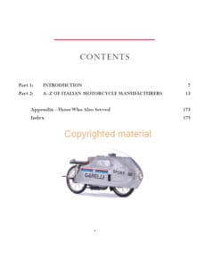 A-Z of Italian Motorcycle Manufacturers A-Z of Italian Motorcycle Manufacturers