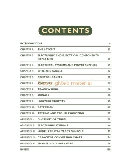Electronics and Wiring for Model Railways
