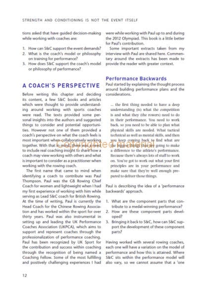 Strength and Conditioning for Rowing