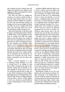 The Biomechanics of Rowing The Biomechanics of Rowing