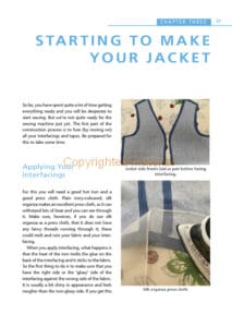 Tailoring a Jacket Tailoring a Jacket
