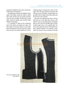 Tailoring a Jacket Tailoring a Jacket