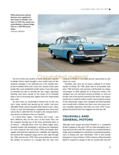 Vauxhall Cars of the 1960s and 1970s