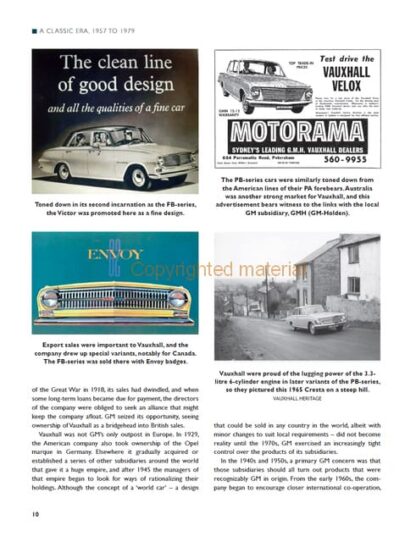 Vauxhall Cars of the 1960s and 1970s