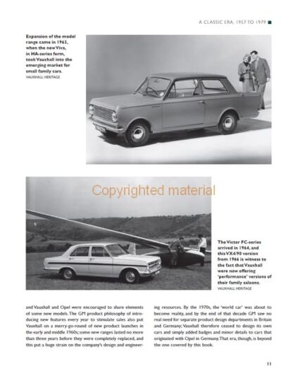 Vauxhall Cars of the 1960s and 1970s