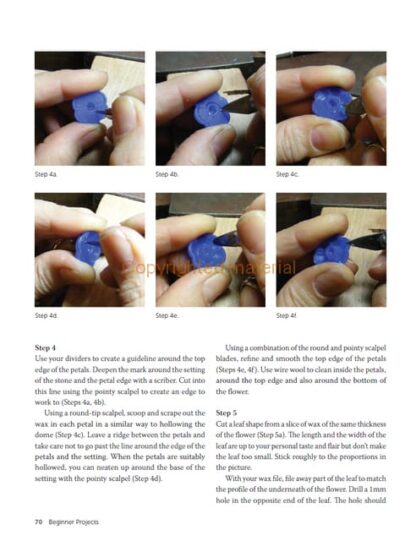 Wax Carving for Jewellers