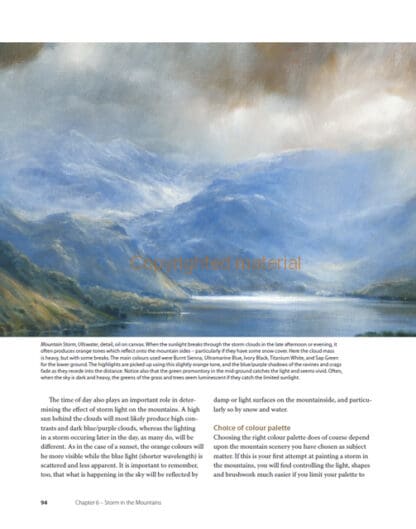 Painting the Mountain Landscape