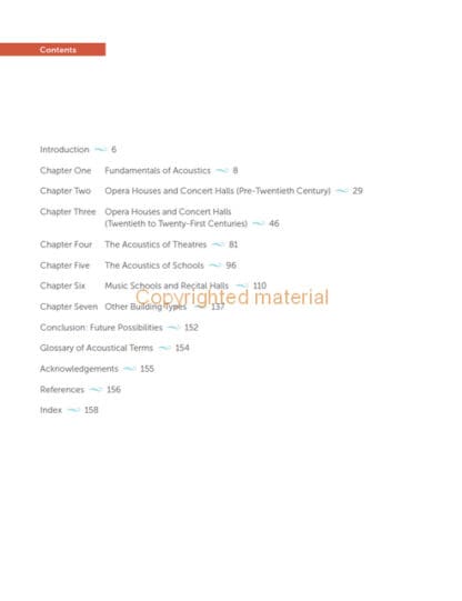 Acoustics in Architectural Design