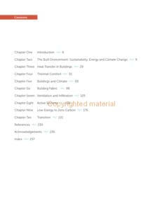 Thermal Design of Buildings Thermal Design of Buildings