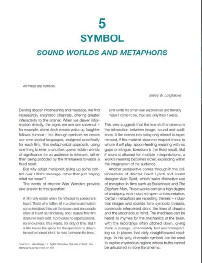 Sound Design for Film