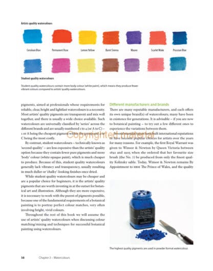 Colour for Botanical Artists and Illustrators