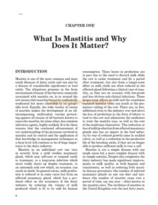 Mastitis In Cattle Mastitis In Cattle